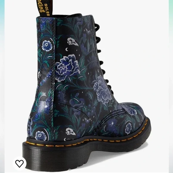 Dr. Martens 1460 Pascal Mystic Floral Lace Up Boot - Picture 5 of 7